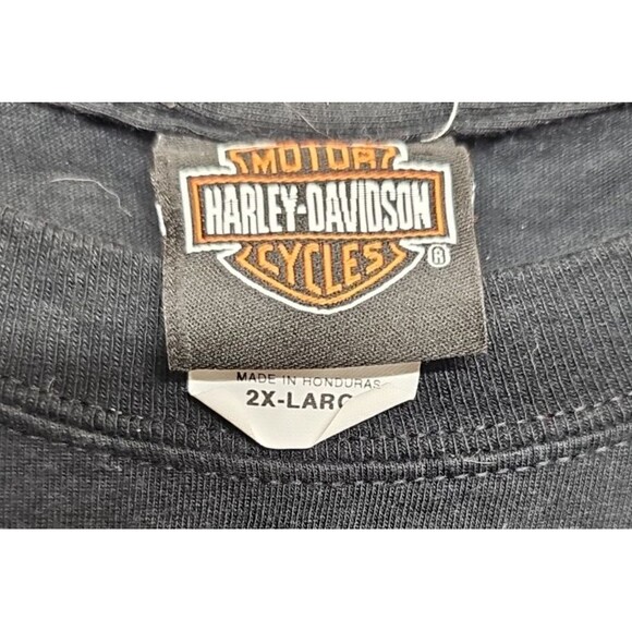 VTG Harley-Davidson Rolling Legend 2XL Shirt Very Rare  Sundance Wyo Logo Rally! - Picture 3 of 7